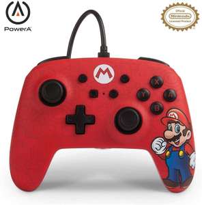 PowerA Enhanced Wired Controller for Nintendo Switch - Mario/Animal Crossing £14.99 each @ Amazon