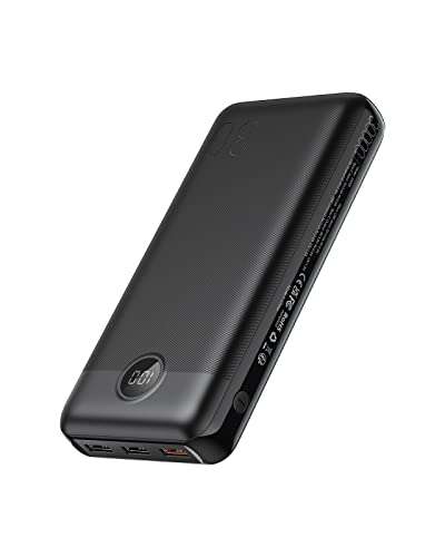 VEGER 30000mAh Power Bank with Led Display/20W Fast Charging PD18W QC 3.0 USB C £23.30 delivered @ Amazon / VEGER-UK