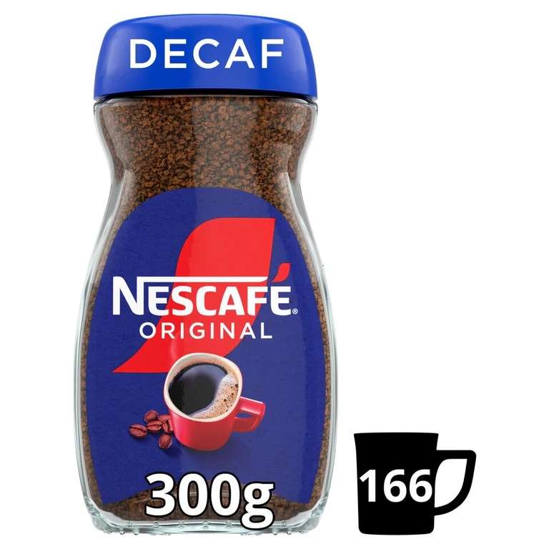 Nescafé Original/Decaf Coffee 300g, Clubcard Price