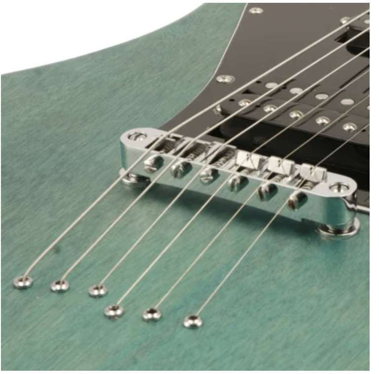 Fazley Outlaw Series Maverick Basic HH Offset Blue Electric Guitar with Gig Bag - £73.95 delivered @ Bax Music