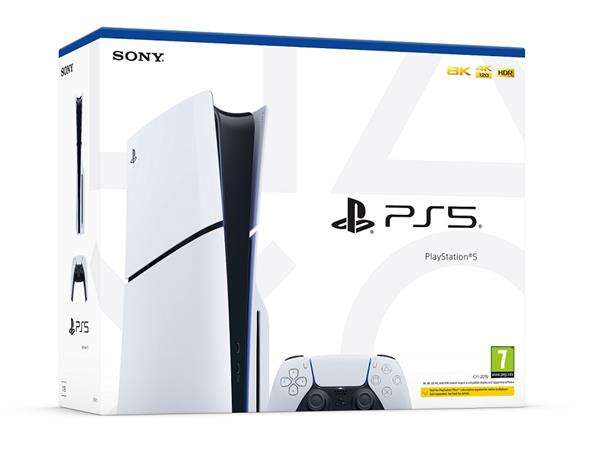 Sony PlayStation5 Console (1TB) - slim digital / Disc with 2 controllers + charging station £449.98 + Trade In offer