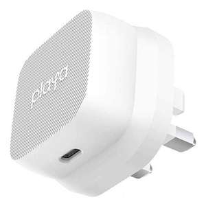 Playa by Belkin 18W USB-C PD Wall Charger - White - £8.85 Delivered With Code @ MyMemory