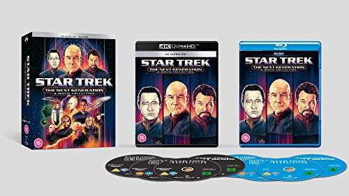 Star Trek: The Next Generation Movie Boxset 4K UHD & Blu-ray