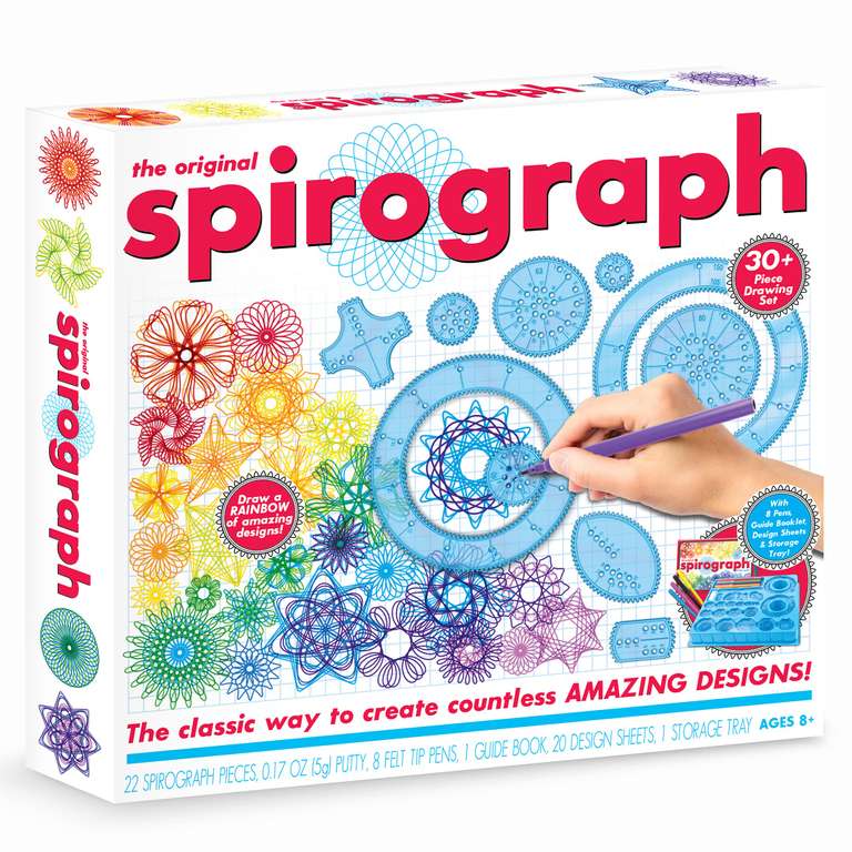Spirograph Original, Multicolor, One Size (SP202) £12.99 Arrives after Christmas @ Amazon