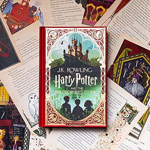 Harry Potter and the Philosopher’s Stone: MinaLima Edition: J.K. Rowling Hardcover - £16 @ Amazon