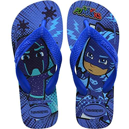 Havaianas Boy's Kids Top Pj Masks Flip-Flop (Blue Water)