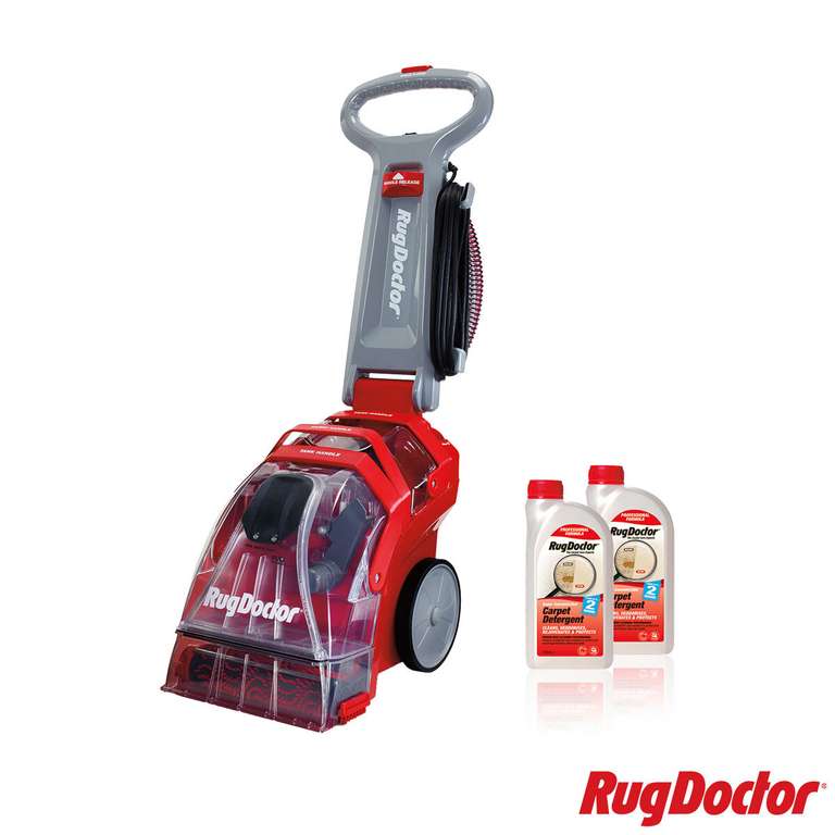 Rug Doctor Deep Carpet Cleaner with 2 x 1L Carpet Detergent - £209.99 delivered (membership required) @ Costco
