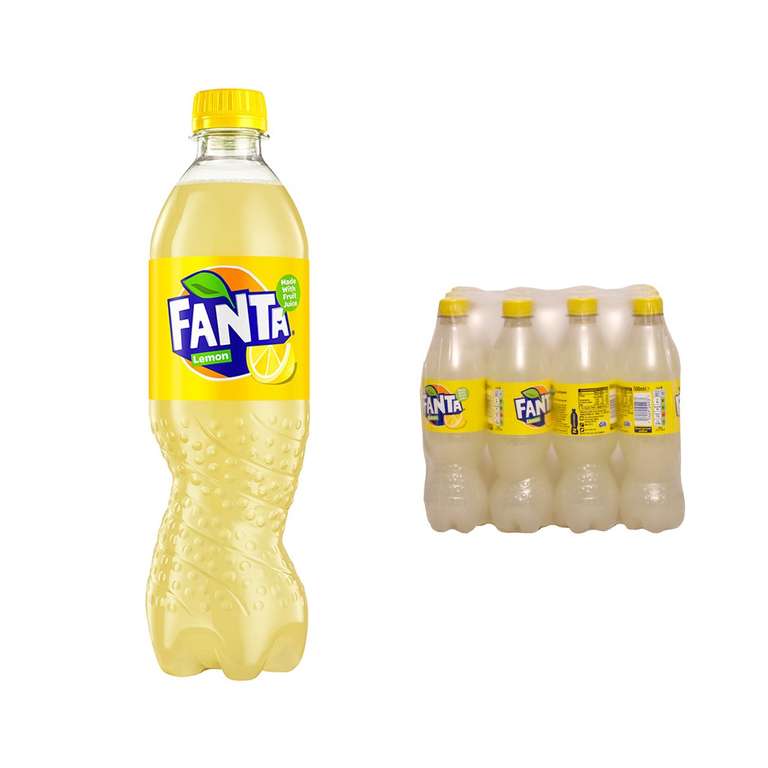 Fanta Lemon 12 x 500ml Bottles £3 @ Company Shop
