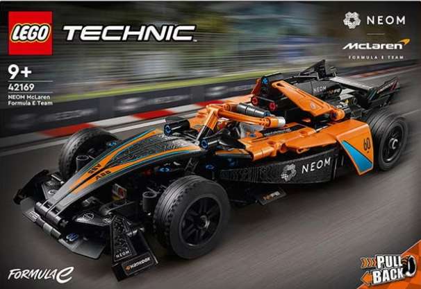 LEGO 42169 Technic NEOM McLaren Formula E Race Car W/Code