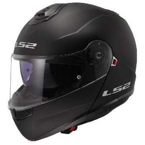 LS2 FF908 Strobe II Flip Front Helmet Matt Black ECE 22,06