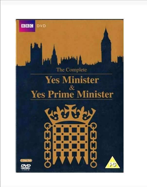 Yes Minister/Yes Prime Minister Complete 7 Discs (USED) with free C&C