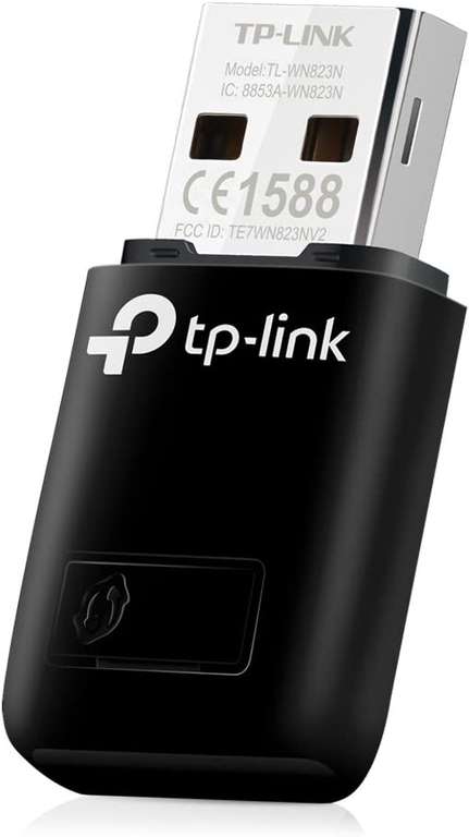 TP-Link 300Mbps Mini Wireless N USB WiFi Adapter - £6.98 @ Amazon