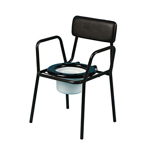 Days Stacking Commode, Toilet Chair, Bedroom/Clinic Use, For Eldery or Disabled, Fixed Height, With Pan £58.99 @ Amazon
