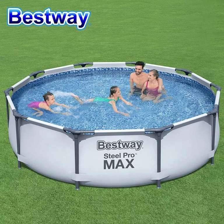 Bestway Steel Max Pro - 10ft Pool with Filter pump using code
