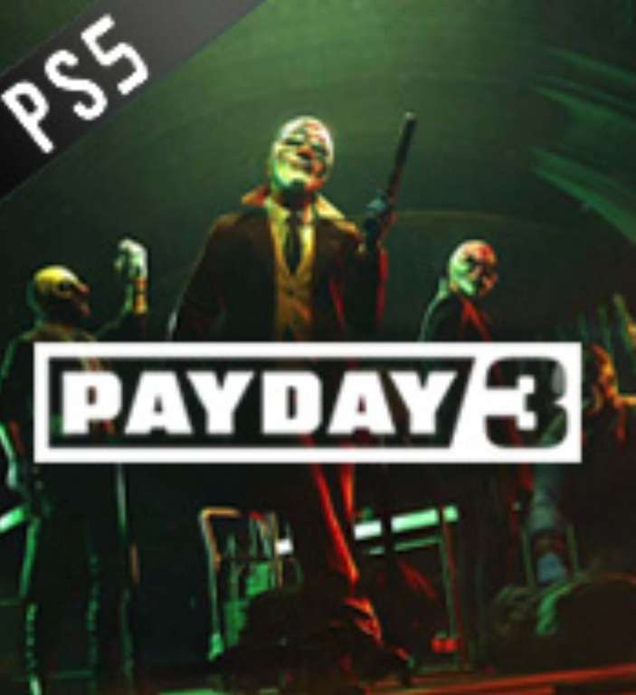 Payday 3 Pre-Order Edition PS5 Turkey Store