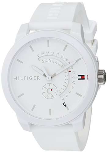 Tommy Hilfiger Analogue Quartz Watch for Men with White Silicone Bracelet - 1791481 £85.35 @ Amazon
