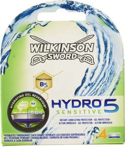 Wilkinson Hydro 5 razors 4 pack £2,88 at Co-operative Fulbourn