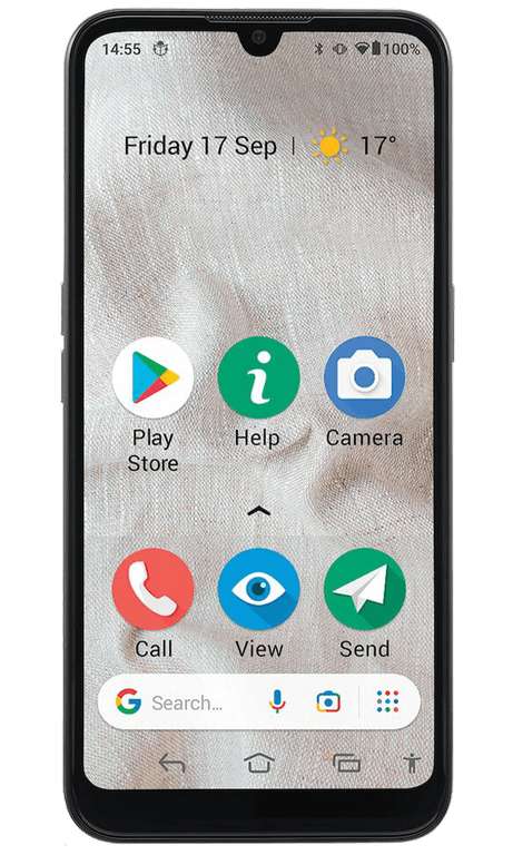Doro 8100 Smartphone, Grey, 32Gb £119 + min £10 data bundle @Vodafone