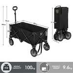Timber Ridge Folding Trolley Cart on Wheels 100kg Capacity £84.99 Dispatched from Amazon Sold by TIMBER RIDGE