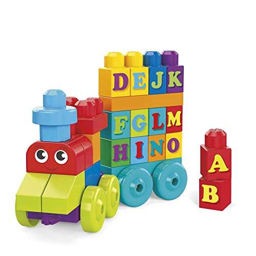 MEGA BLOKS Fisher-Price ABC Blocks Building Toy £9.99 @ Amazon