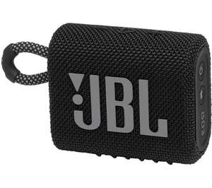 JBL GO3 Portable Bluetooth Speaker - Black - Free C&C