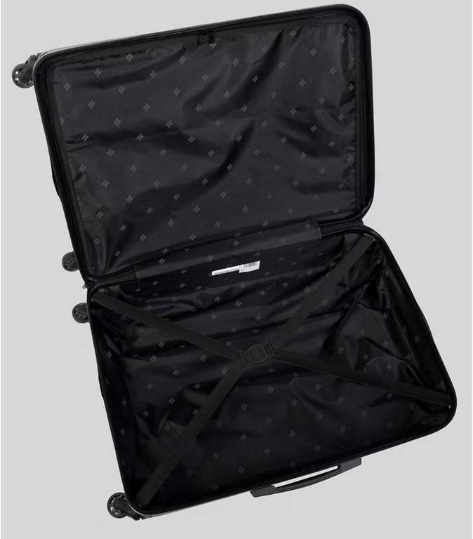 IT Luggage Dark Grey Navigator Hard Shell Suitcase - Cabin Free C&C