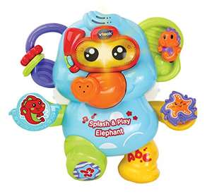 Vtech Splash & Play Elephant | Educational Bath Time Activity Toy with Sounds and Phrases £9.99 @ Amazon