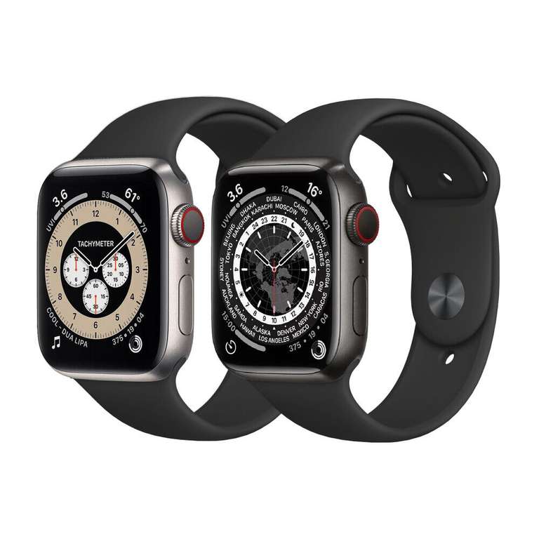 Refurbished Apple Watch Series 7 Titanium Edition £320.45 with code @ Loop Mobile / eBay