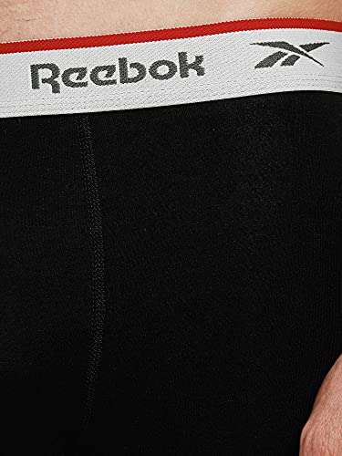 Buy Reebok Mens Hogan Performance Three Pack Long Trunks Black