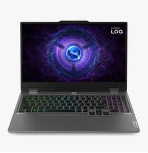 Lenovo LOQ 15 Gaming Laptop, Intel Core i7, 16GB RAM, RTX 4060, 512GB
