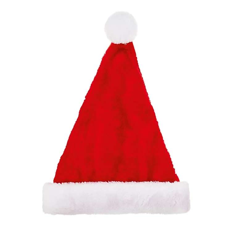 Red, White Festive Christmas Santa hat - £1.50 free click & collect @ B&Q