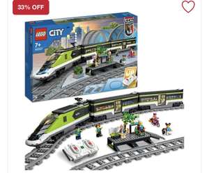 LEGO 60337 City Express Passenger Train Toy RC Lights Set £84.41 with code @ Hamleys