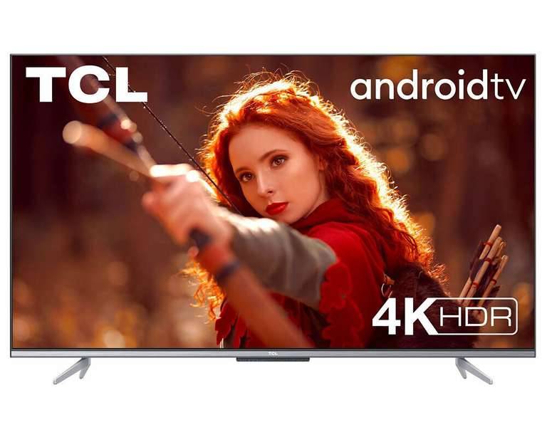 TCL 43P725K 43" 4K HDR TV with Android TV, £208.25 with code @ Crampton and Moore eBay Store