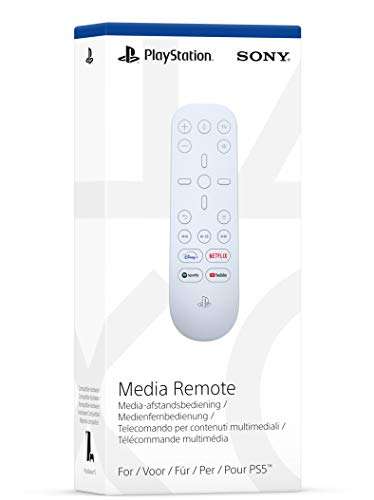 PlayStation 5 Media Remote (Sony Official)