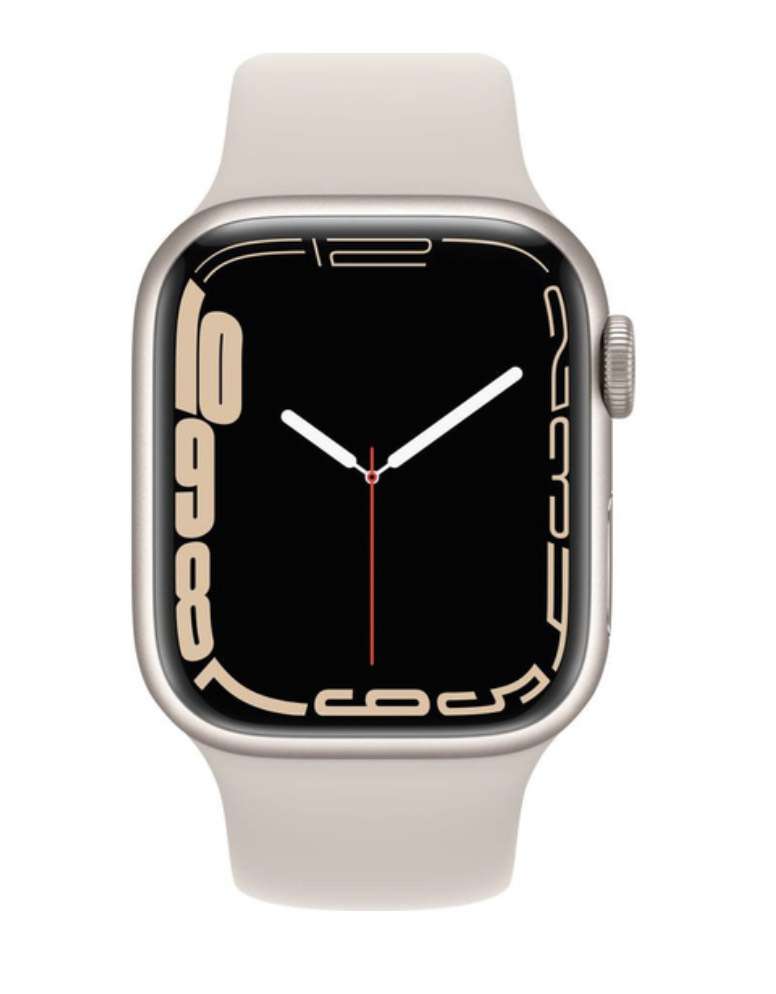 Apple Watch Series 7 45mm GPS + Cellular Starlight Aluminium Case A2478  Grade A - £298 delivered using code @ iphoneforless / eBay - hotukdeals