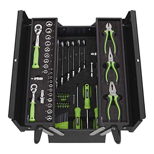 Sealey S01215 70pc Tool Kit with Cantilever Toolbox