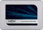 1TB - Crucial MX500 2.5" SATA III Solid State Drive - 560MB/s, 3D TLC, 1GB Dram Cache - £52.99 / 500GB - £30.99 @ Amazon