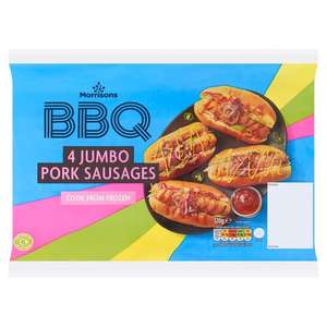 4 Jumbo Pork Sausages 320g