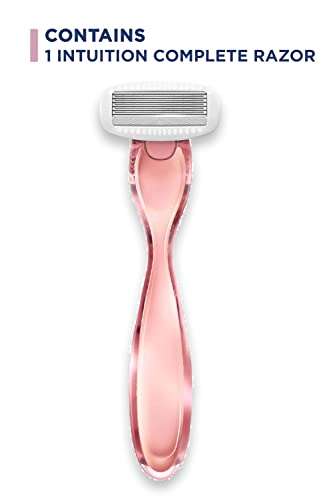 WILKINSON SWORD - Intuition Complete For Women | Smooth Shave | Razor Handle + 1 Blade Refill - £3.75 @ Amazon
