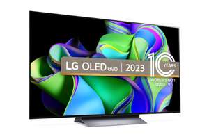 LG OLED77C34LA 77 inch OLED 4K Ultra HD HDR Smart TV Freeview Freesat + Plus LG USC9S Soundbar £2591.28 with codes + BLC 20% Off - VIP