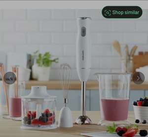 3-in-1 Cookworks Hand Blender - Stainless Steel - £21 Free Collection @ Argos