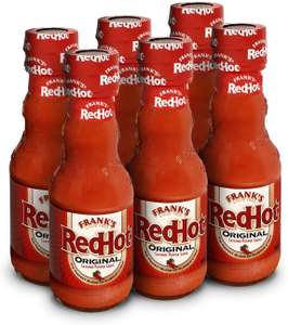 Frank's RedHot Original Cayenne Pepper Sauce 148 ml (Pack of 6) £5.25 @ Amazon