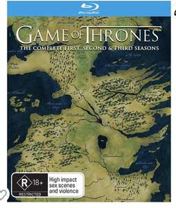 Game of Thrones - Season 1-3 Blu-ray (used/very good) - £3.59 with codes @ World of Books