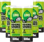 Original Source Shower Gel 6x500ml (Big Bottles) Mint & Tea Tree / Coconut & Shea Butter / Lemon & Tea Tree / Lime / Mango (£9.49/£8.49 S&S)