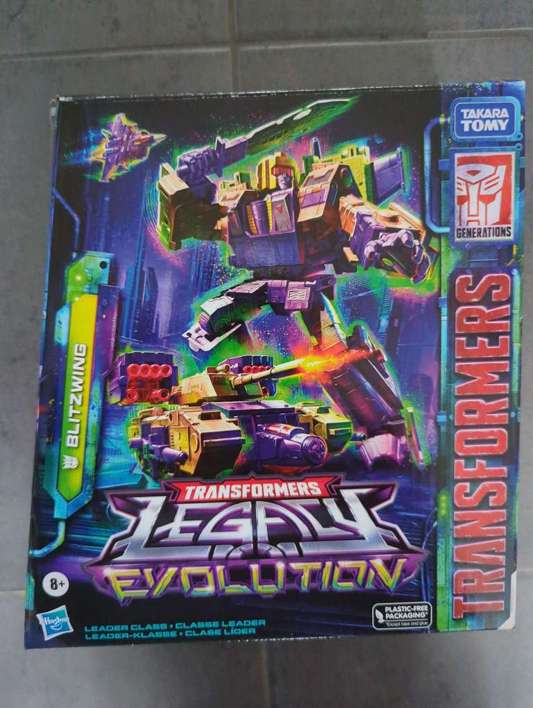 Transformers Legacy Evolution Blitzwing Action Figure