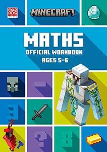 Minecraft Education Workbooks Maths/English £3 Each @ Amazon
