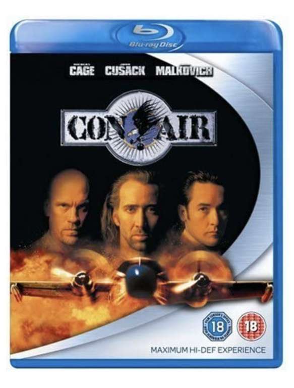 Face/Off and Con Air Blu-rays get both for £10 @ Amazon