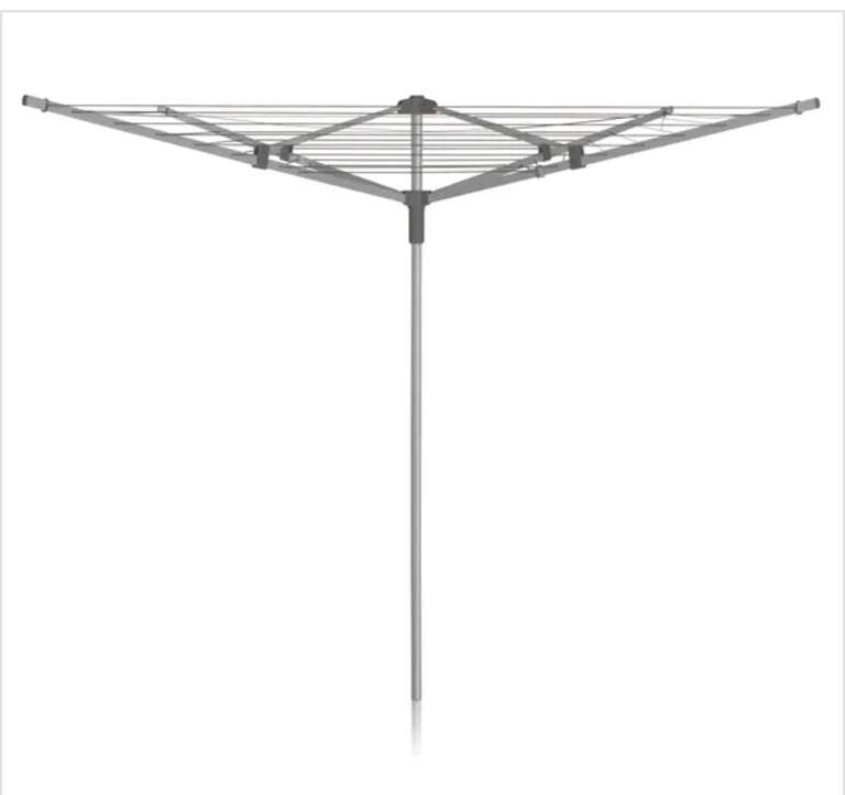 Addis 4 Arm Rotary Washing Line, 40m now £19.50 with Free Collection @ Dunelm