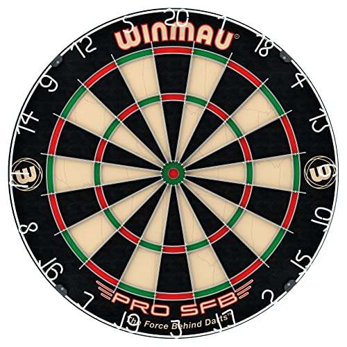 WINMAU Pro SFB Bristle Dart Board - Prime Exclusive