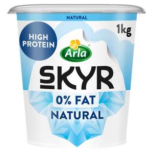 Arla Skyr Natural Icelandic Style Yogurt 1kg - £2.20 Nectar Price @ Sainsbury's